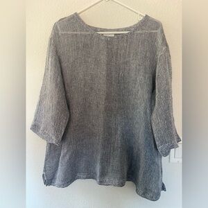 J. Jill Pure Jill Linen Tunic, Size L